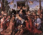 Feast of the Rose Garlands Albrecht Durer